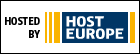 hosted by Host Europe Webhosting, Domains und VServer von Host Europe